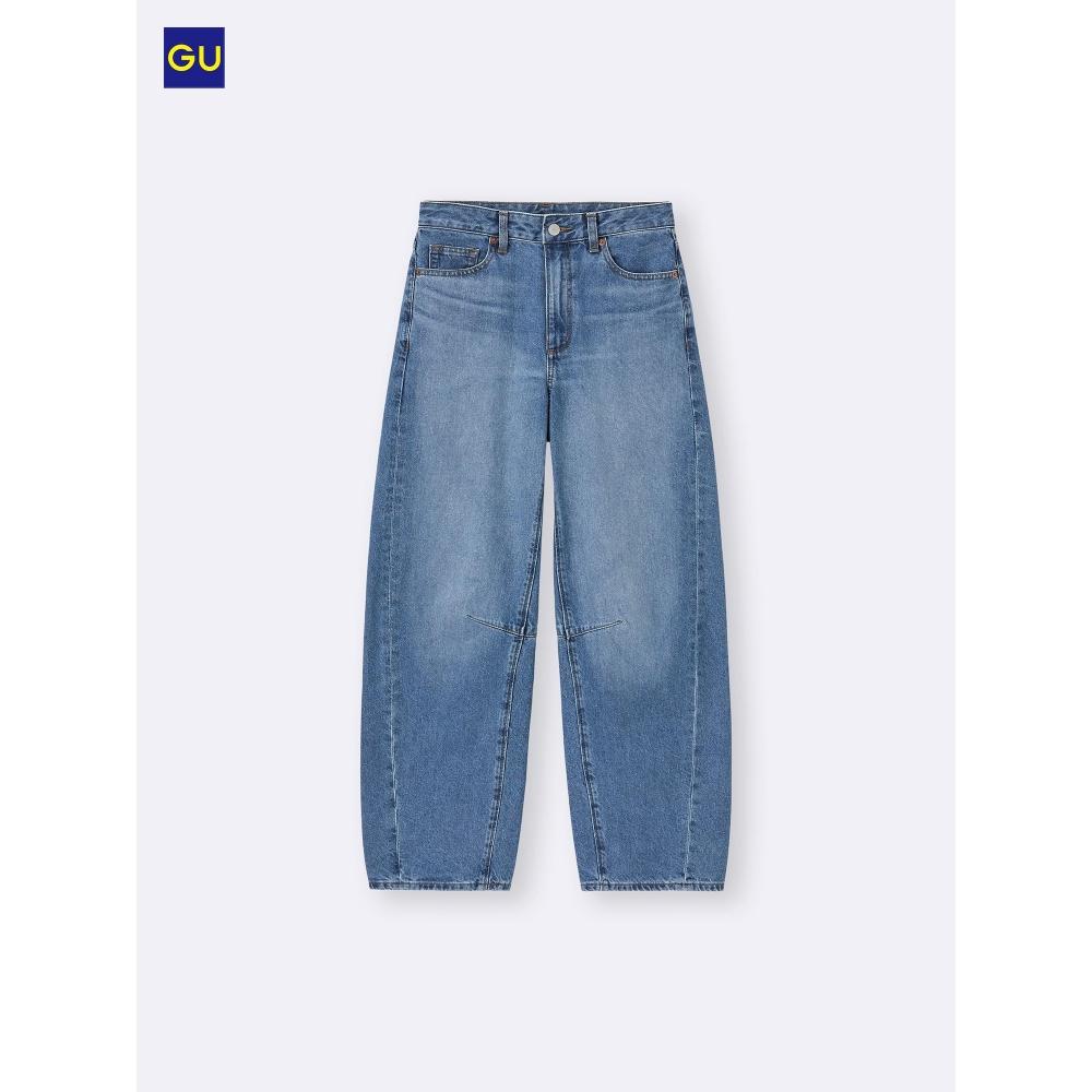 Uniqlo Gu Barrel Leg Jeans