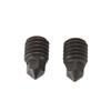 2 Stück Hotend-Düse für Bambu Lab X1 0,2 mm 0,4 mm Gehärteter Stahl 3D-Drucker Stahldüse zur Reparatur