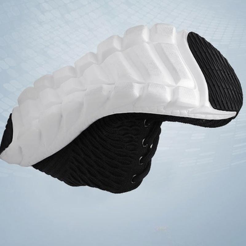 Light Breathable Women Running Shoes Knitted Mesh Casual Sports Shoes Elastic Soft Daily Walking Jogging Sneakers