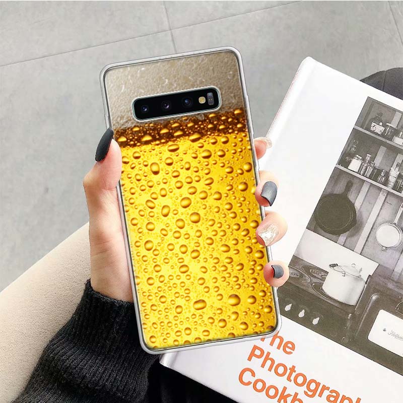

The Iced Beer Phone Case For Samsung Galaxy S26 Ultra S23 S24 S25 Edge S20 FE S21 S22 Plus Soft Print Shell Cover Fundas Galaxy Samsung S23 FE