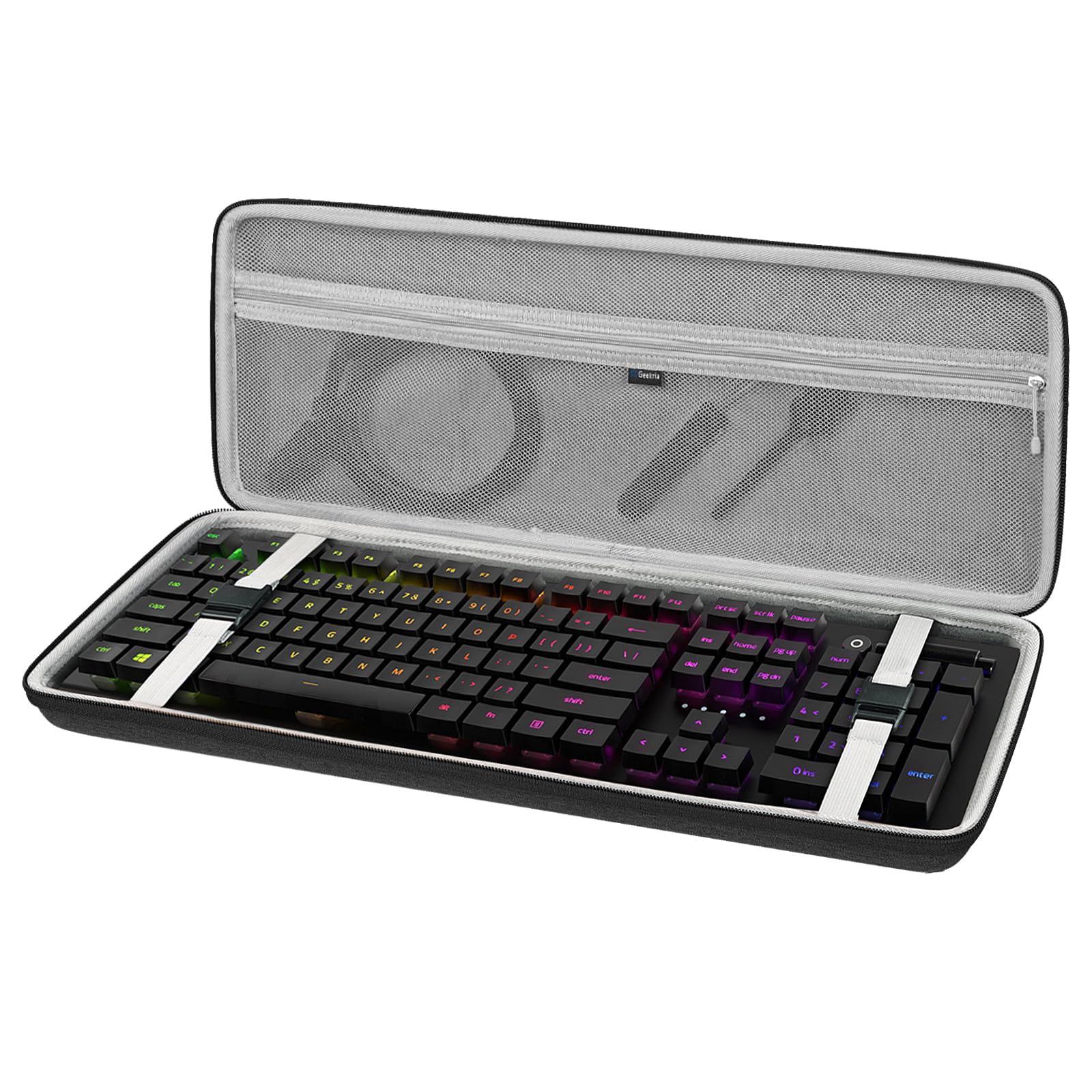 

Geekria Keyboard Case Keys Computer Mechanical Gaming Keyboard Storage Case Compatible Razer Razer BlackWidow V3 Razer Ornata Chroma Mechanical Gaming