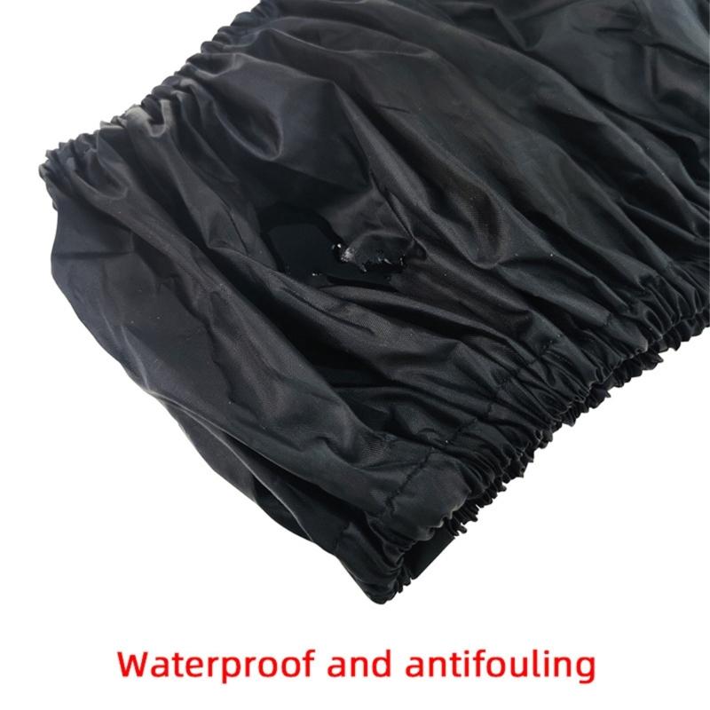 Pack of 2pcs Wheel Cover for Baby Strollers, Dustproof Case Easy To Install Pushchair Accessories Black Protectors