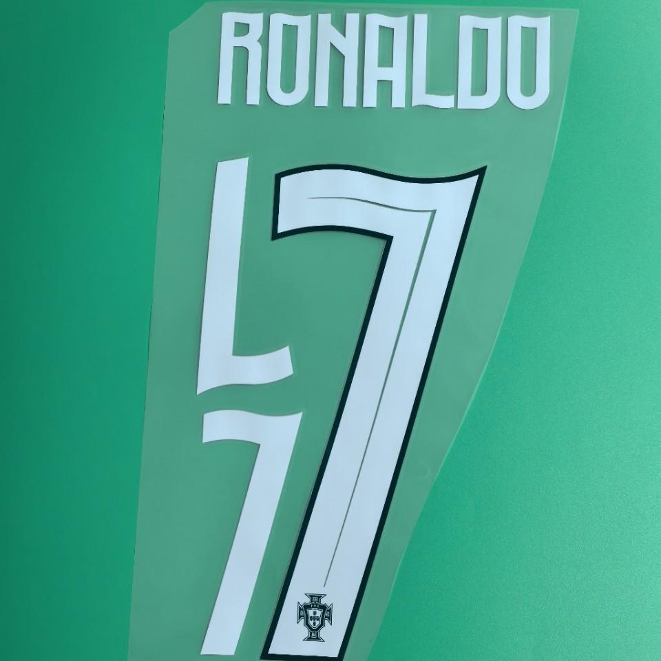 Portugal 2026 World Cup Home Kit: Cristiano Ronaldo #7 Jersey for Children & Adults - Heat Transfer Number. зелёный