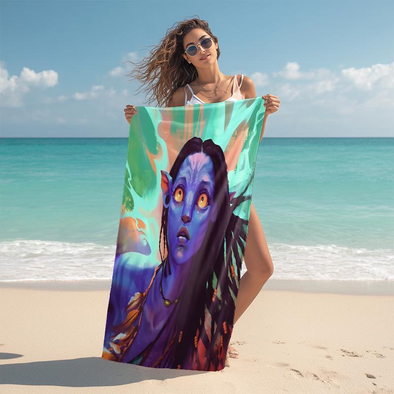 1 Stück Avatar's Ätherische Reise Strandtuch Mikrofaser Strandtuch Dünn Saugfähig Für Strand Schwimmen Yoga Bad Sport 0917278