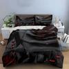 Black Rose Decor Set Soft Comfortable Duvet Cover Bedding Set Included 1*Duvet Cover & 2*Pillowcases, Gift