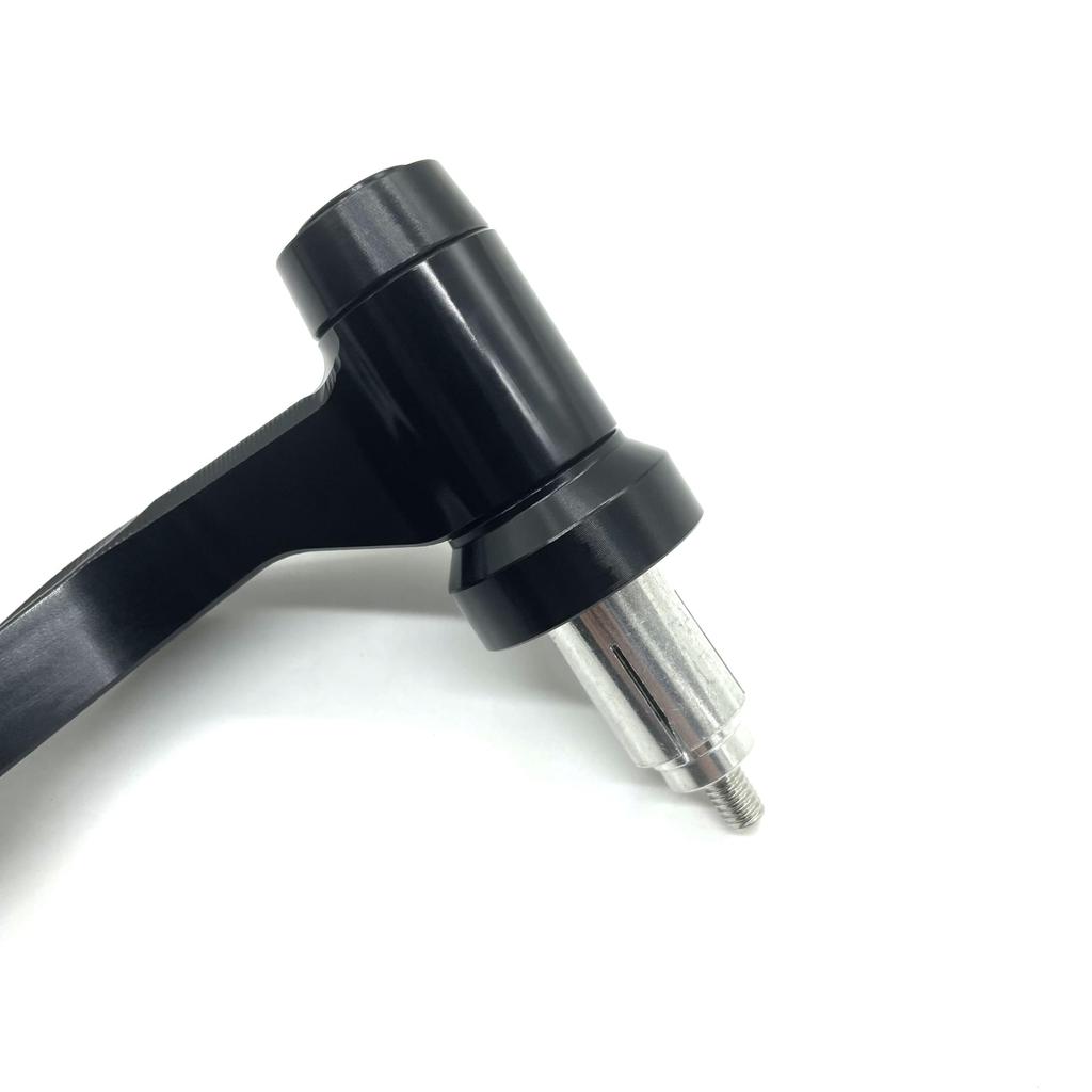 Motokano Knuckle Guards for and Aluminum with Anodized Black Guards/Grip WR250, GSX250R, GSR250, V-Strom 250, Finish,