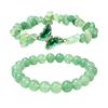 Natural Stone Bead Butterfly Bracelet for Women, Healing Stone Beaded Stretch Bracelet, Calming Spiritual Jewelry Gifts