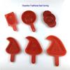Chaoshan Red Peach Plastic Mold for Shaping Fruit and Dumplings