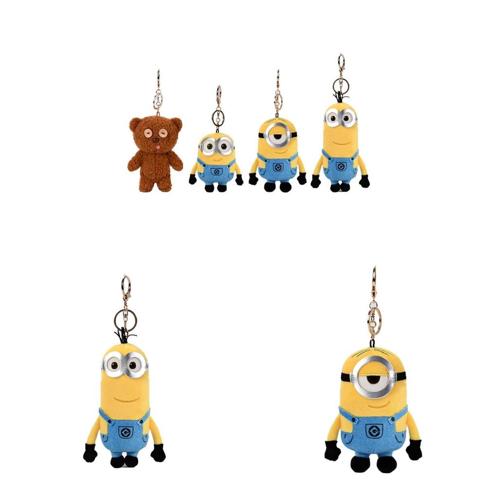 Αξιαγάπητο Κουκλάκι Minions Αρκουδάκι Μπρελόκ Χαριτωμένο Κούκλα Αρκουδάκι Τιμ Δώρο Για Παιδιά Και Συλλέκτες
