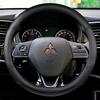Car Steering Wheel Cover For Mitsubishi Outlander Mirage ASX 2012- Eclipse Cross 2017- L200 2015-2017 Auto Accessories