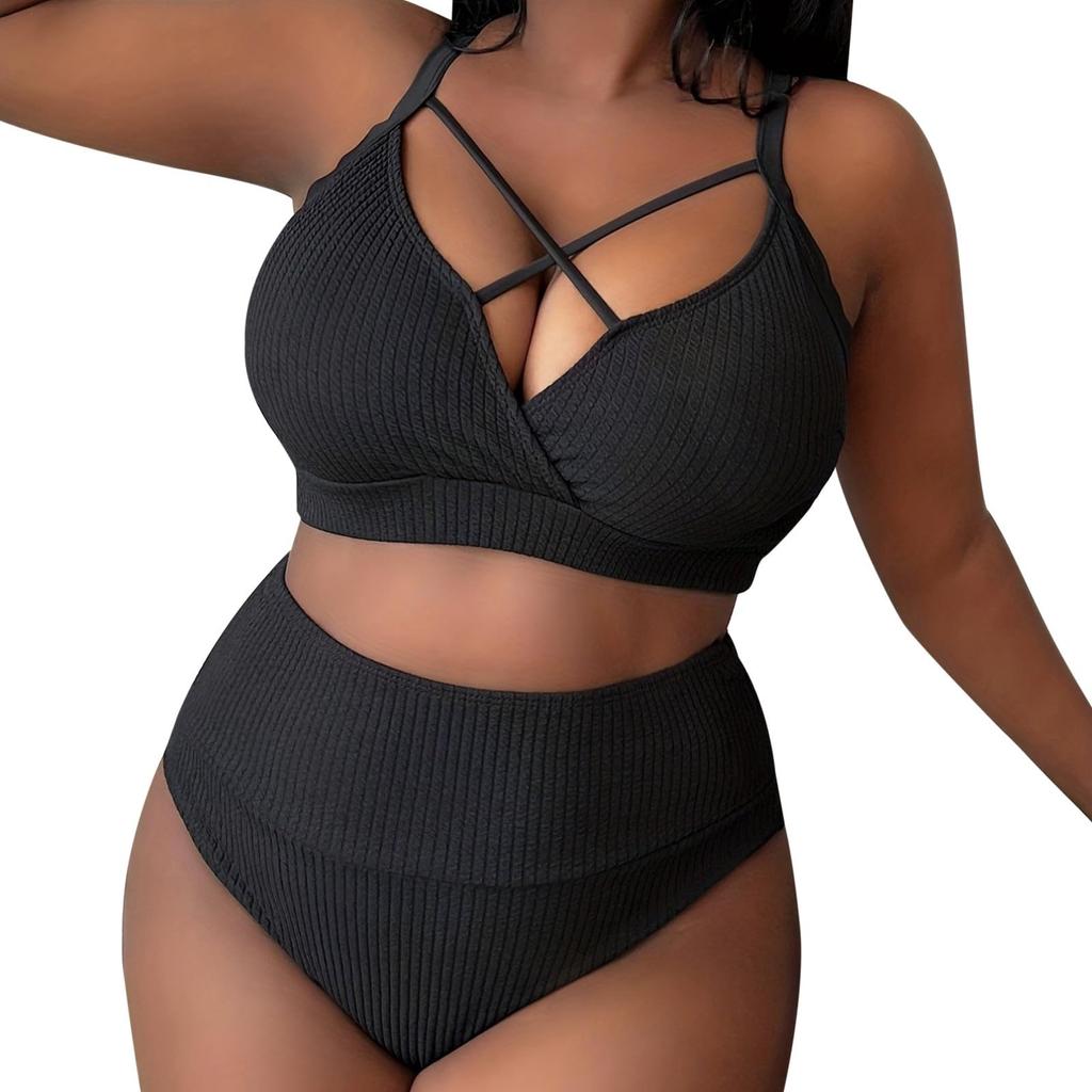 Women's Sexy High Waist Bikini Sport Swimsuit