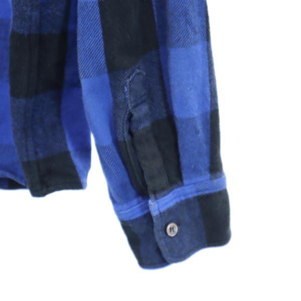 Milok made in Japan Gingham Check Pattern Long sleeve shirt S Men's Used