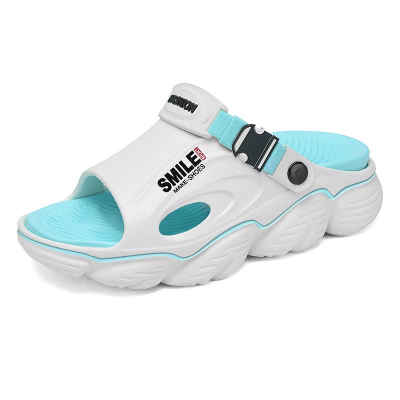 New Men's Sandals Big Size Thick-soled Lightweight Slippers Men's Fashionable Casual Sports Sandals Breathable Beach Shoes Men