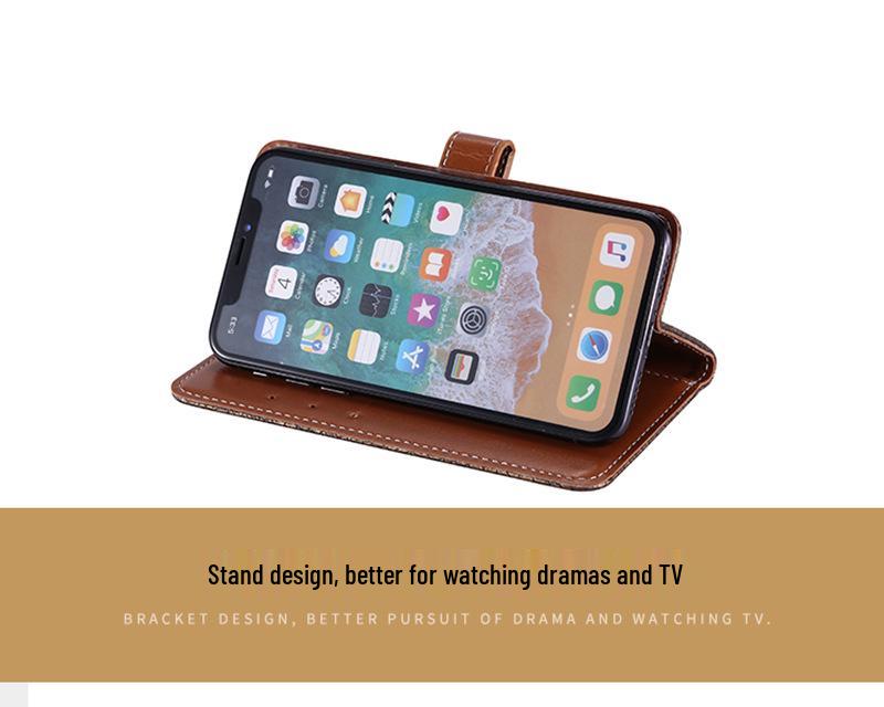 Motorola Edge 40 Kožené Magnetické Zapínání Business Pouzdro