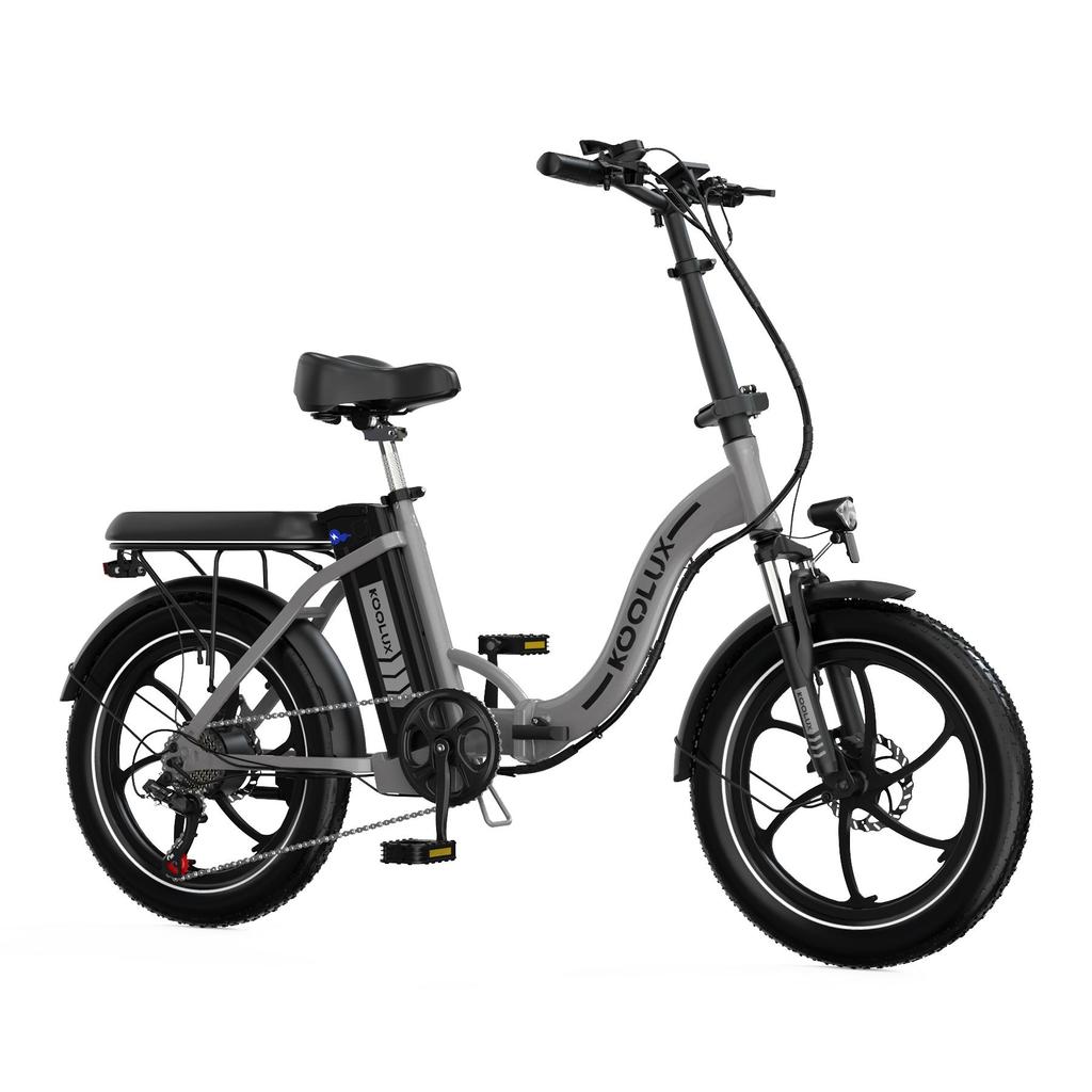 KOOLUX BK6S 3.0 Adult Folding  Electric bike 36V13Ah Battery 350w Motor 20*3.0 inch Fat Tire E-Bike City Outdoor Electric bicycle