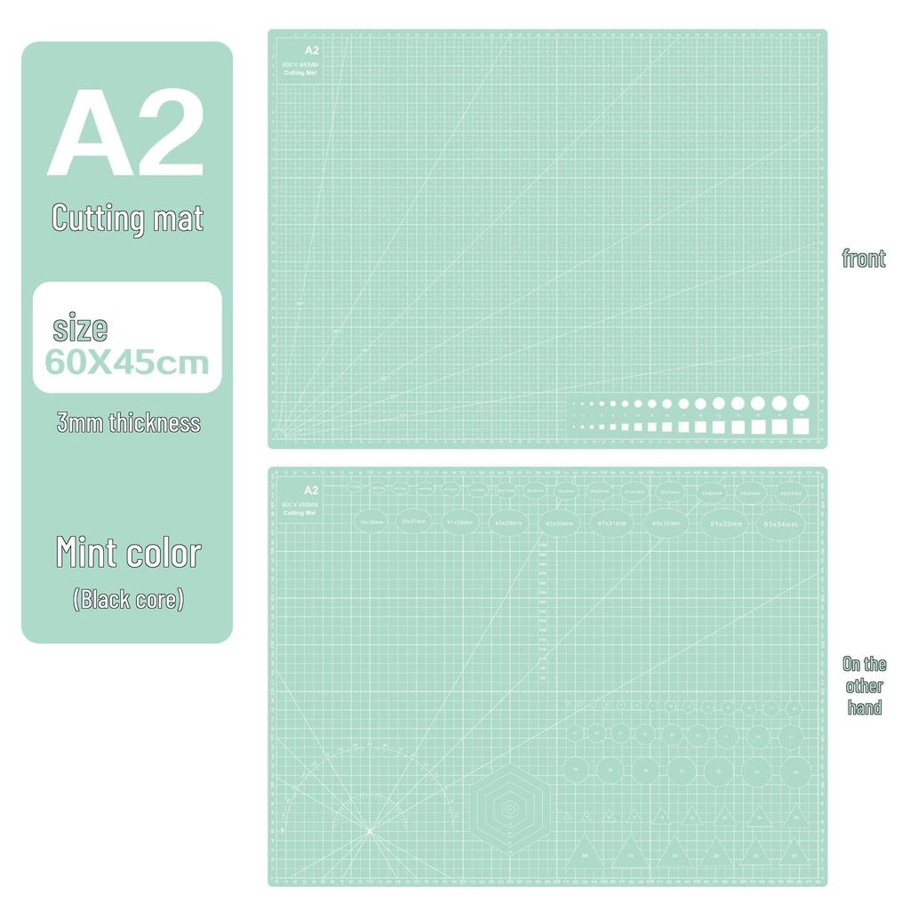 Thickened Multi-Purpose Cutting and Engraving Mat (A3, A2, A4)