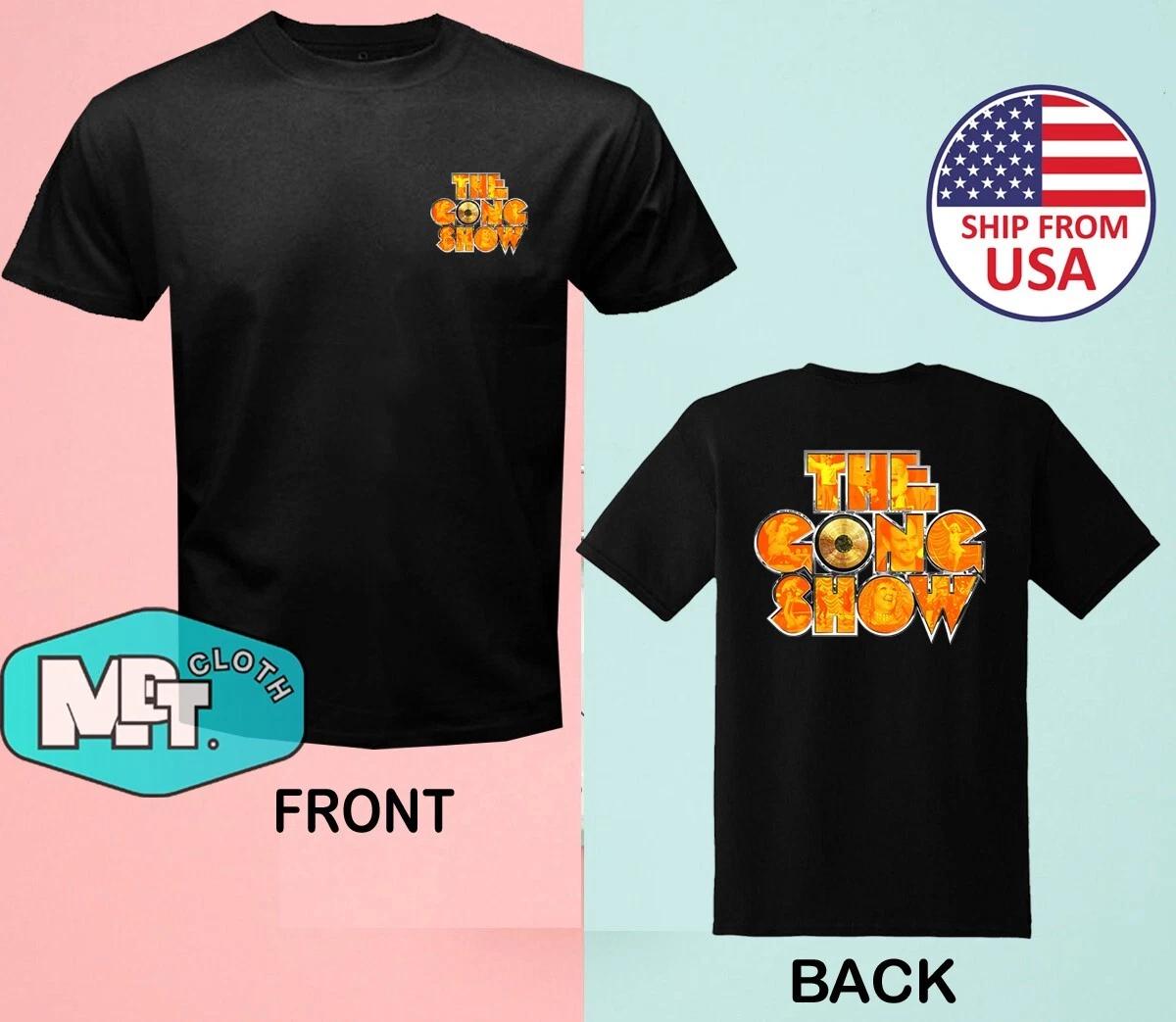 The Gong Show TV Game Show Men s Black Size S-5XL L