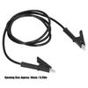   Clip Test   Dual Ended 10mm Opening Testing Cable Wire for Battery Vehicle