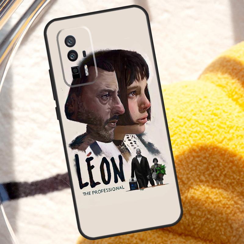 Leon The Professional Case For POCO X6 M6 X3 Pro X5 F3 F5 M5s Xiaomi 13 14 Ultra 12 Lite 11T 12T 13T Pro Cover