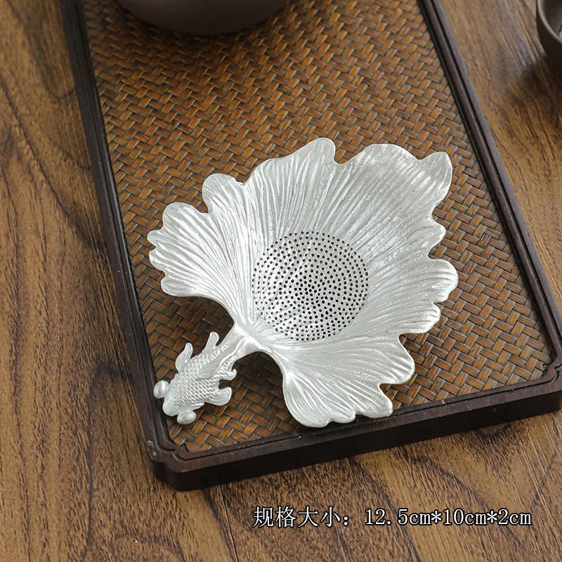 Japanese Tea Filter Alloy Kung Fu Teaset Accessories Tea Strainer Heat Resistant Teaware Household Tea Ceremony Accessories New