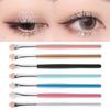 Long handle Portable Cosmetic Makeup Tools Eyeshadow Brush Eyebrow Sponge Stick Eyeliner