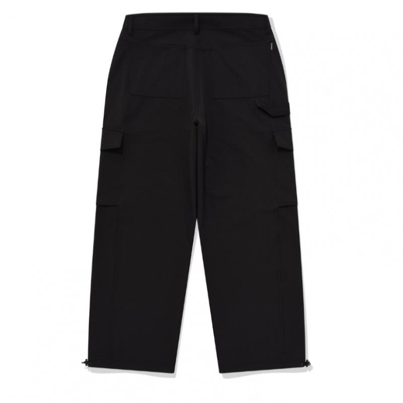 Pantaloni largi cargo periați Covernot Co2303pta1 Negru Ch
