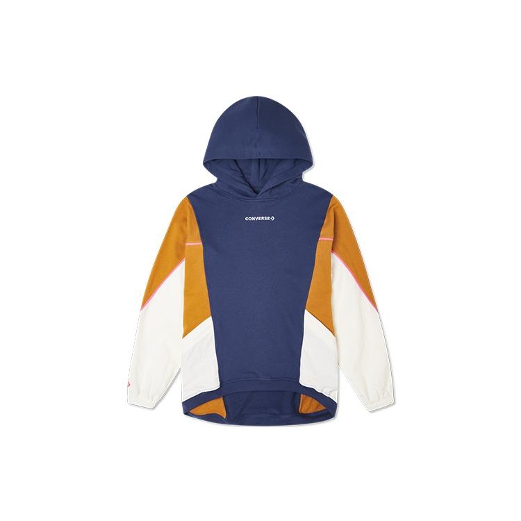 (WMNS) Converse Blocked Alt Terrain Hoodie Asia Sizing Midnight Navy Women s 10021057-A03 M