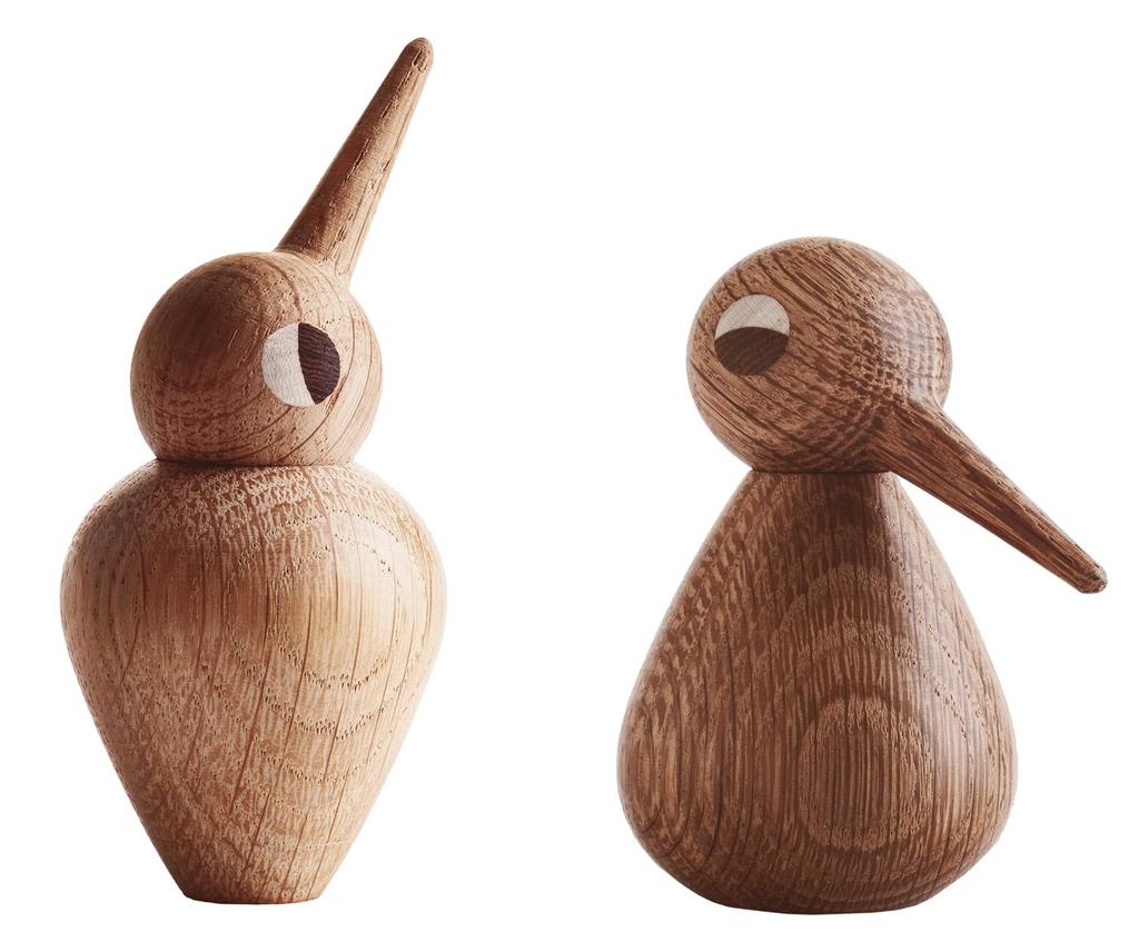 ArchitectMade Kristian Vedel Large Bird Natural Oak - -