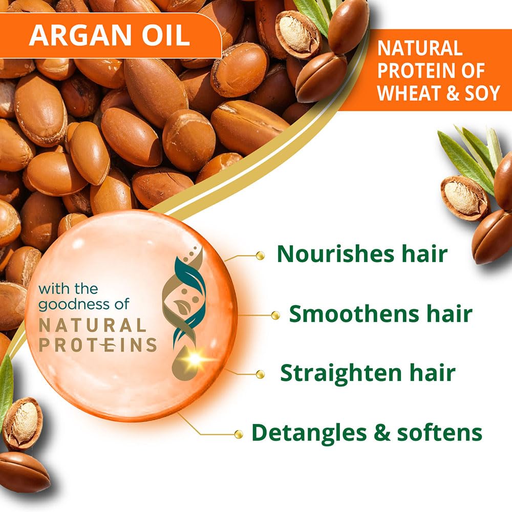 Himalaya Damage Repair Argan Oil Conditioner 80ml For Smooth Soft Hair And Frizz Control With Natural Protein Care