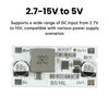 DC-DC High-Power Mini Boost Converter 2.7-15V Input To 5V 9V 12V Output Booster 300K-1MHZ Step-Up Power Supply Module with TVS