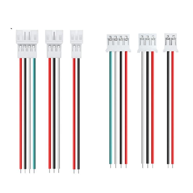 Industrial PH2.0 Terminal Cables 30pcs PVC Housing Metal Contacts 2P/4P/3P Easy Installation Multiple Device Use