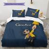Coraline2 Pattern Bedding Quilt Set  Home Decoration  Gift (1 * Duvet Cover + 2 * Pillowcase  Without Core)