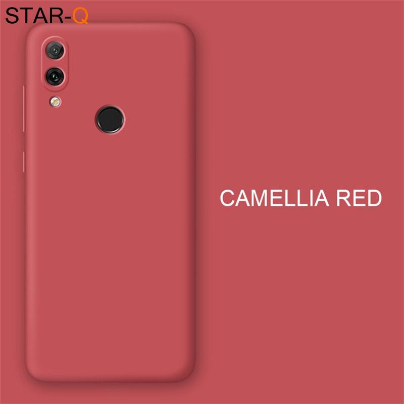

New Liquid Silicone Phone Case For Xiaomi Redmi Note 7 / Note7 Pro Protective Soft Back Cover cases redmi note 7