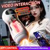 Automatic Sucker Male Masturbator Penis with 9 Vibrator and 4 Sucking Modes Vagina Pocket Pussy Blowiob Sex Toys for Men
