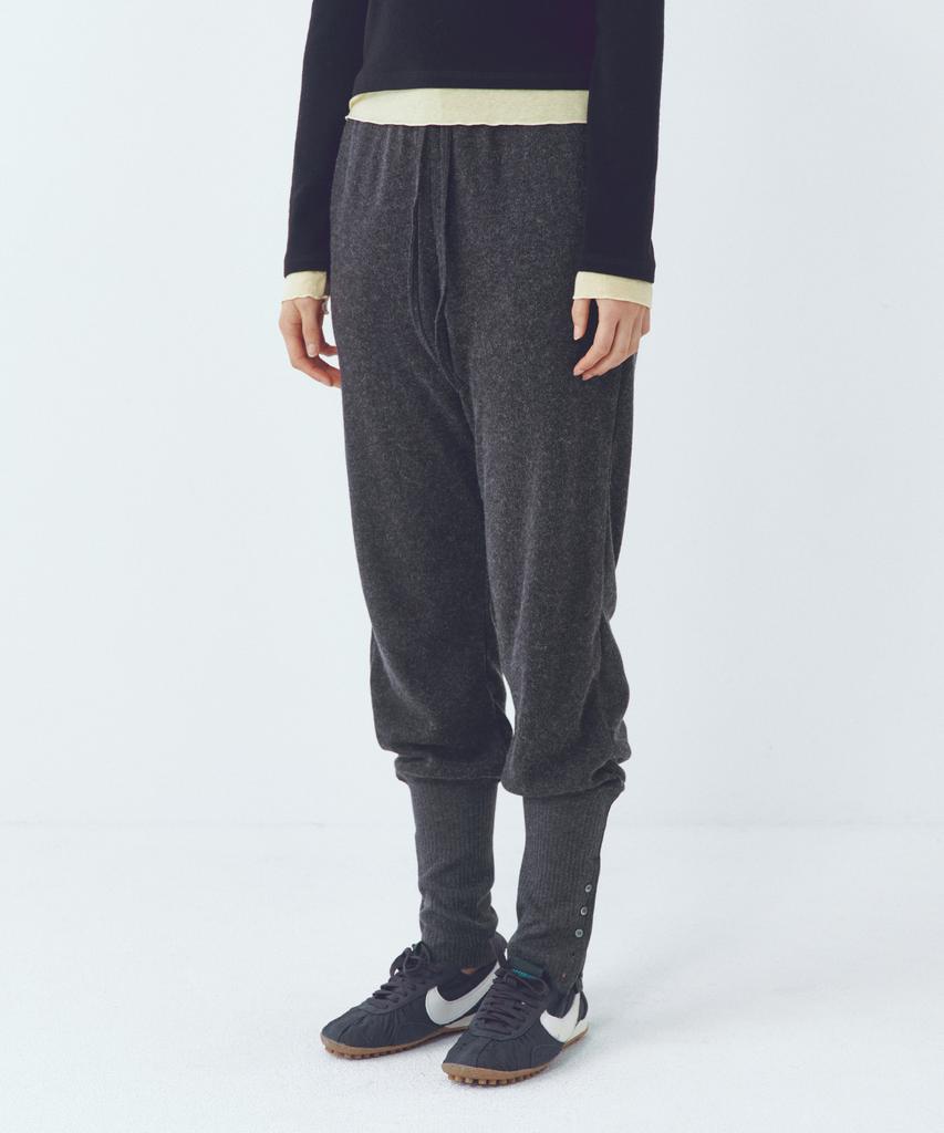 CITTA Essential Leg Warmer Layered Pants_Ctb558(Charcoal)