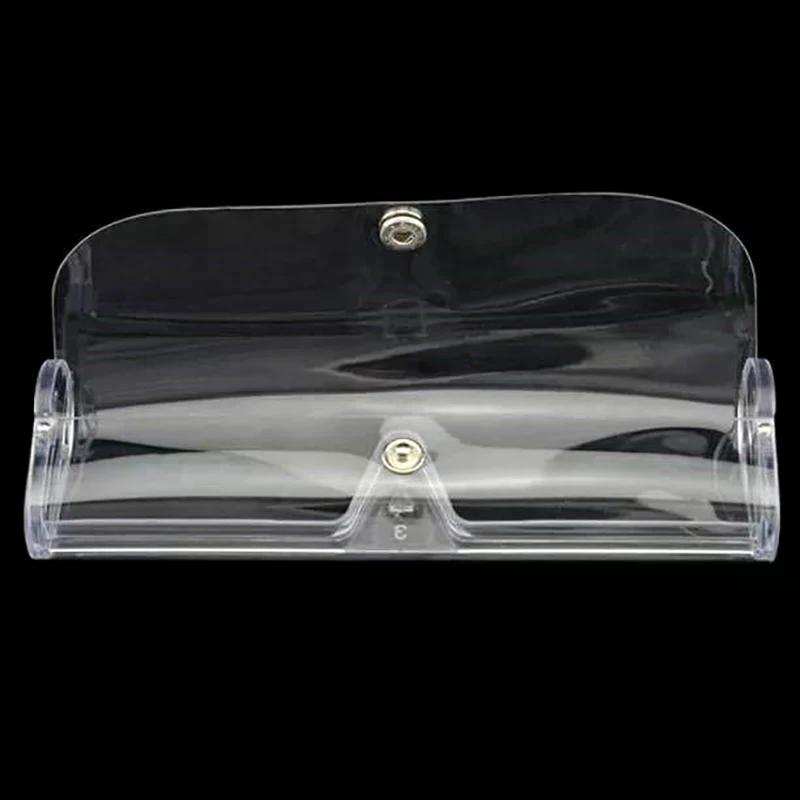 1Pcs Ultralight Portable Reading Glasses Case Box Transparent Small Storage Holder Eyeglasses Organizer for Men and Women