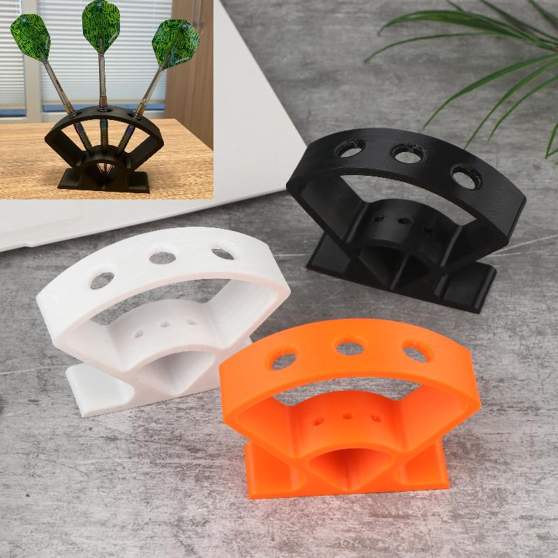 1/2 Pcs Darts Holder Display Stand Tabletop Dart Organizer Vertical Storage Rack For Office Home Desktop Decoration