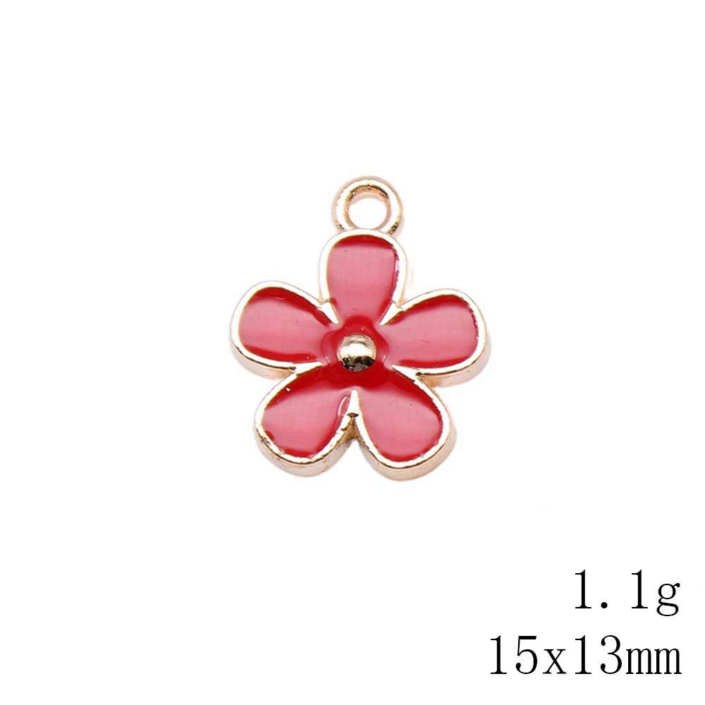 Thanksgiving Day Charms Jewelry Plant Flower Enamel Charms Pendant Ornaments For Home Cell Phone Pendant
