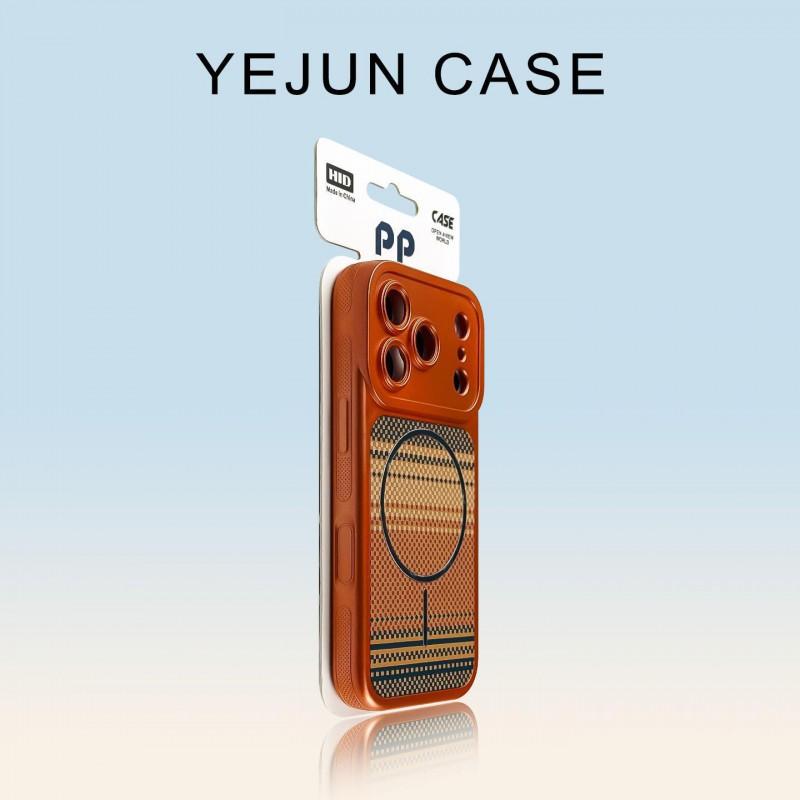 

IPhone 17 PROMAX Instant Kevlar Thin Circle Magnetic Phone Case Suitable Apple 16 Anti Slip Protective Cover iPhone 13 PROMAX
