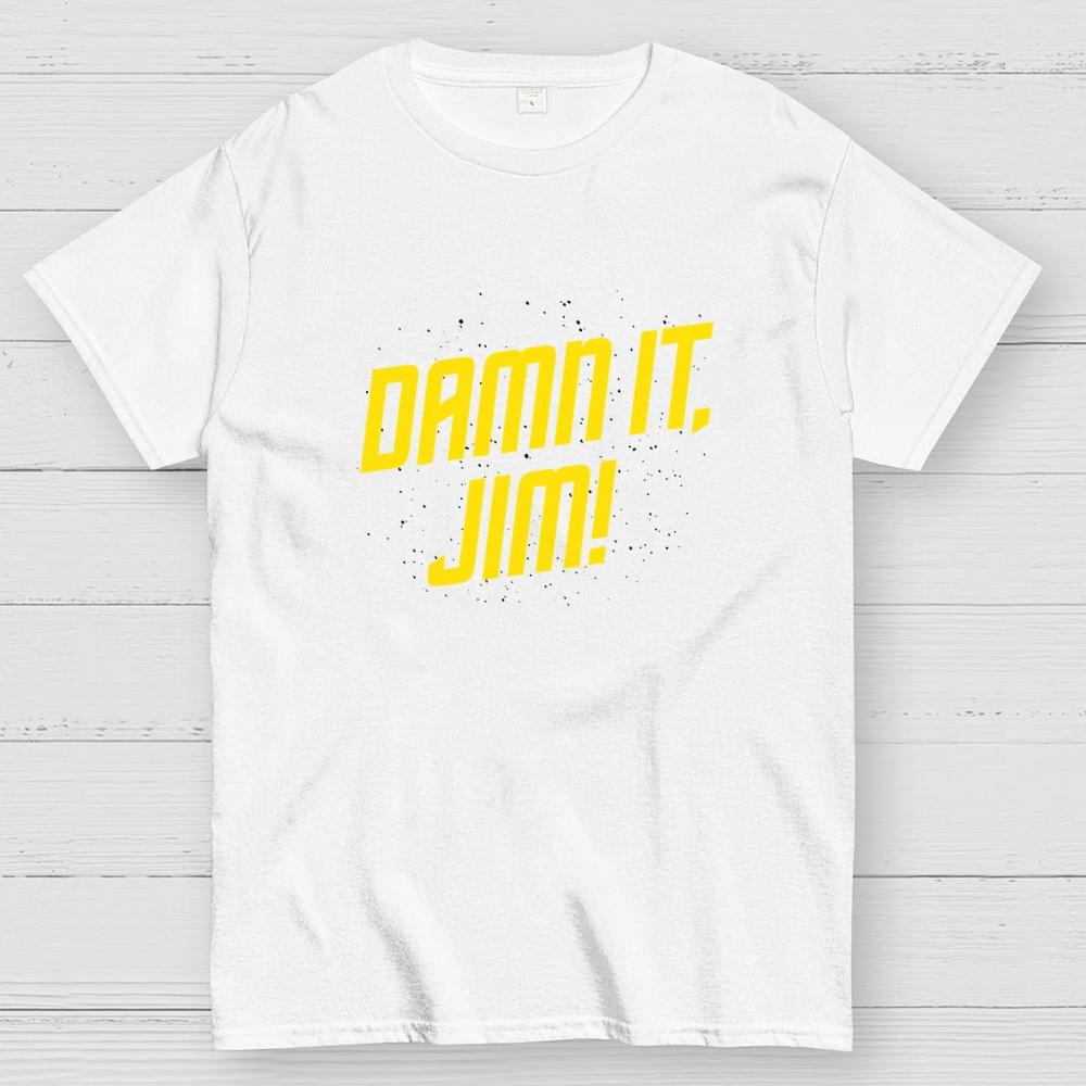Damn It Jim Cotton Summer Casual Cool Loose T-Shirt