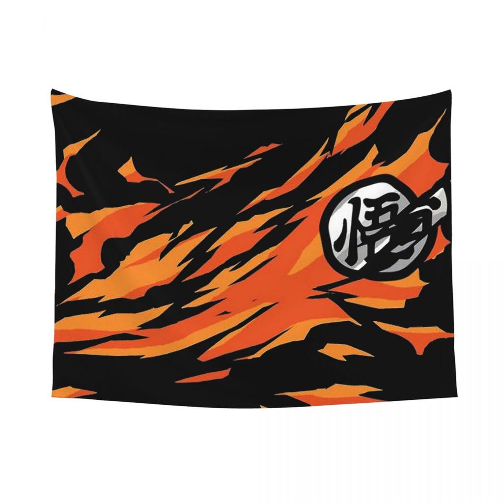 Dragon Ball Z Hippie Tapestry Wall Hanging Home Decor with Mandala Table Cover for Dorm Room Background Fabric Art