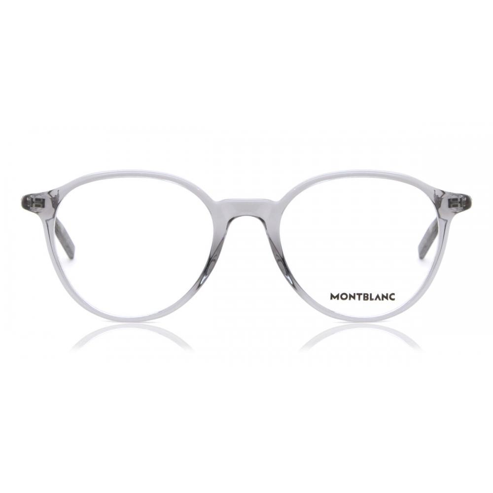 

Mont Blanc Mb0291o 007 Men Eyeglasses Transparent Grey/52-20-150