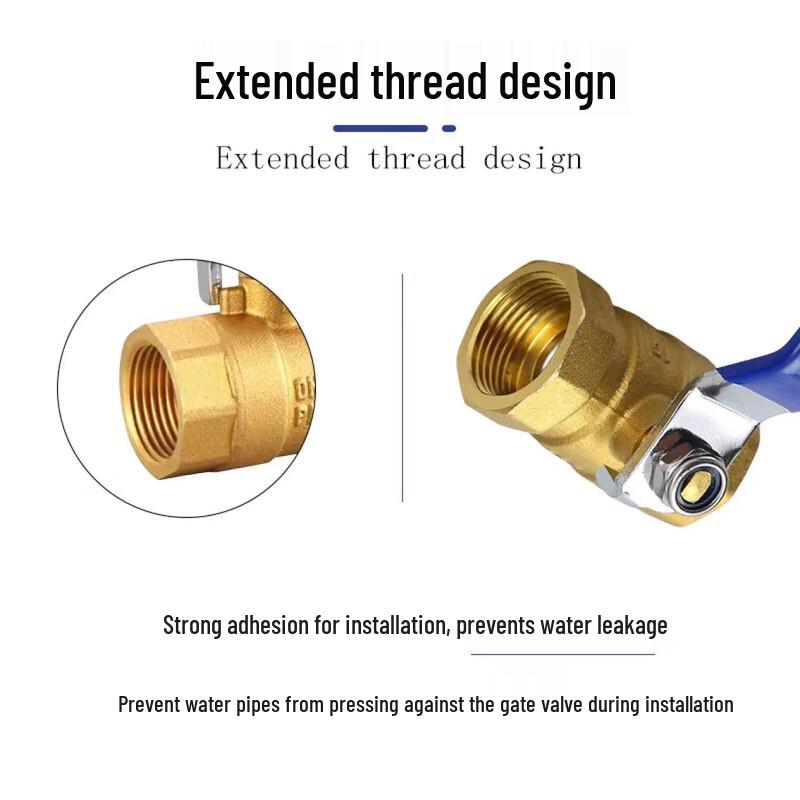 QiZhou 216 Series Threaded Brass Manual Ball Valve