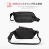 tomtoc Sling Bag Lightweight Mini Waterproof One Shoulder Bag 1.5L Travel Pouch for Men