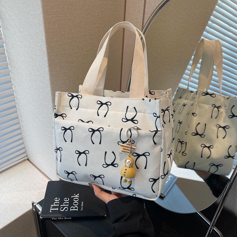 Vielseitige Canvas-Tragetasche: Damenhandtasche für Arbeit, Ausflüge und Mittagessen