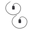 Paste Type Car Push Button Switch Surface Mount Automotive On Off Switch for Various Lamp 2pcs