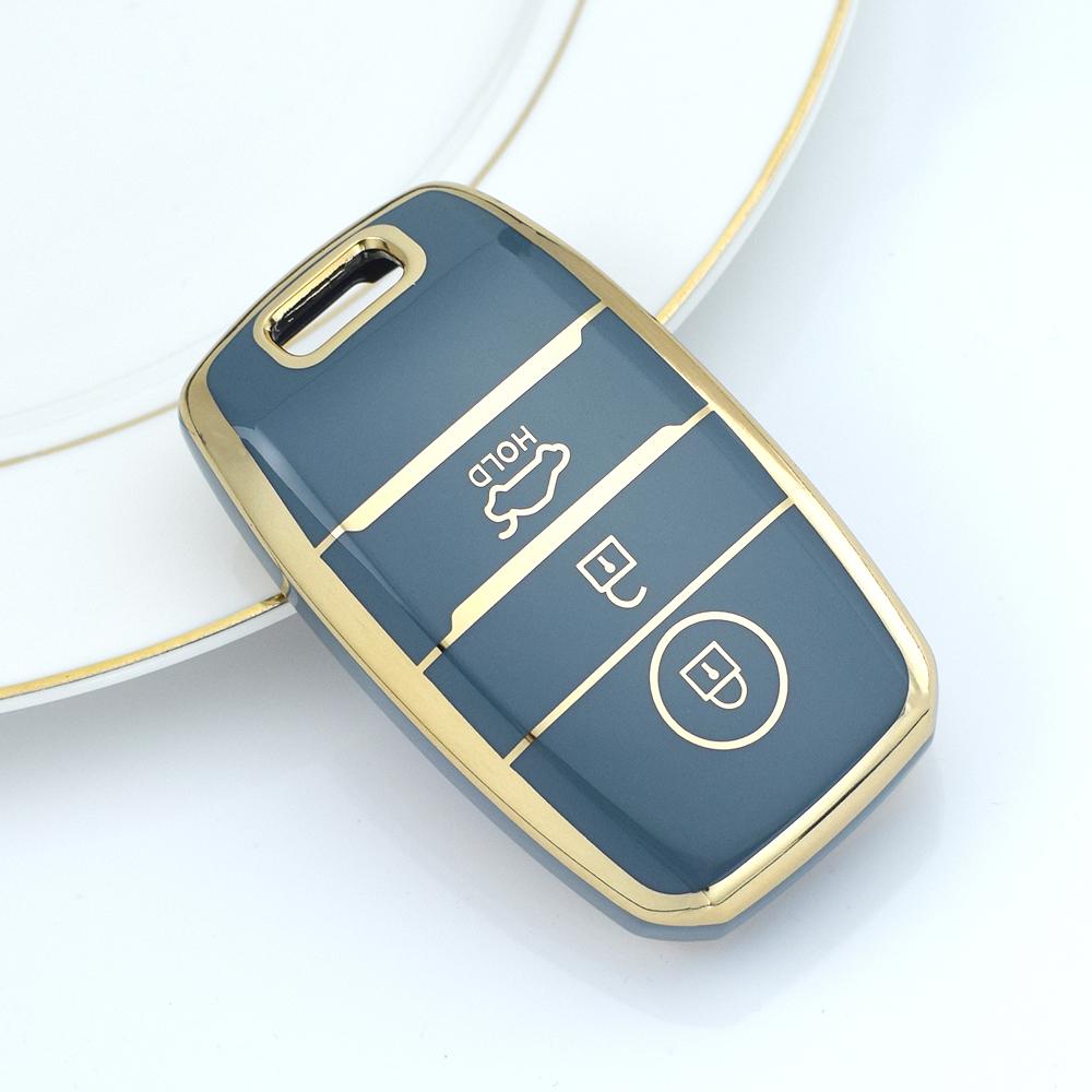 3 Buttons Tpu Car Remote Key Case Cover Shell Fob For Kia Sportage Cerato Optima K2 K3 K4 K5 Rio Picanto Soul Sorento Sedona