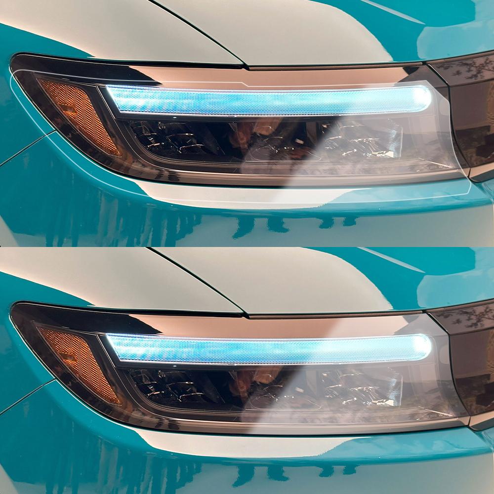 For Honda Prologue 2026-2026 Smoke Black Car Headlight Protective Film TPU PPF Vinyl Wrap Film Pre-cut Anti-Scratch Custom Fit