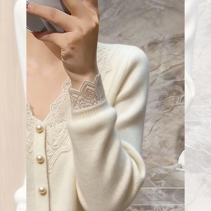 Korean Style V-Neck Knit Cardigan