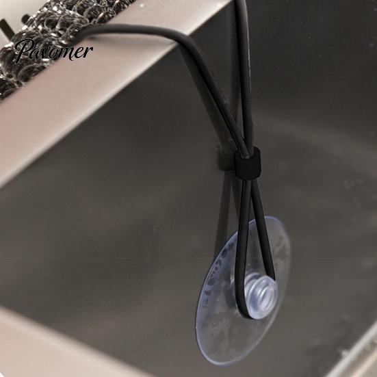 Drainage Basket for Kitchen Sink Drain Basket, Shell Shaped Hollow Hanging Sponge Countertop Space Saver Holder, Large Capacity Brushes And